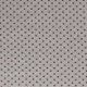 Tissu Jersey Viscose Imprimé Pois Fond Gris 