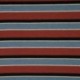 Tissu Sparkling Rayure Brique bleu 