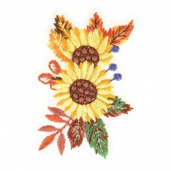Ecusson d'automne - Fleurs