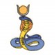 Ecusson animaux Egypte - Serpent