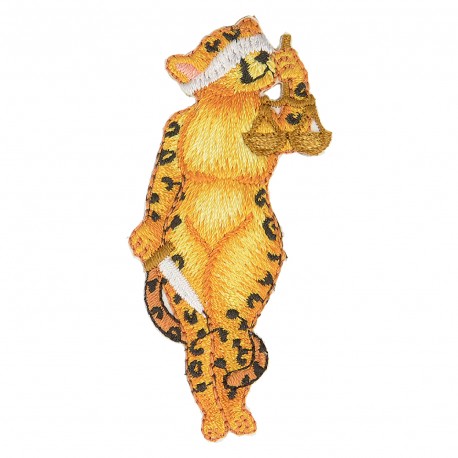 Ecusson animaux statues - Justice