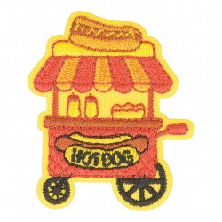 Ecusson food truck - Hot dog