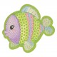 Ecusson aquatique - Poisson