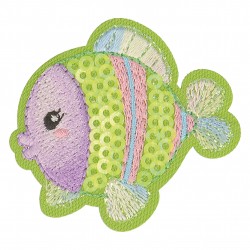 Ecusson aquatique - Poisson