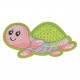 Ecusson aquatique - Tortue