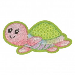 Ecusson aquatique - Tortue