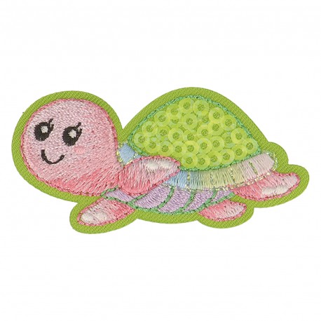 Ecusson aquatique - Tortue
