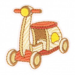 Ecusson jouet en bois - Vespa
