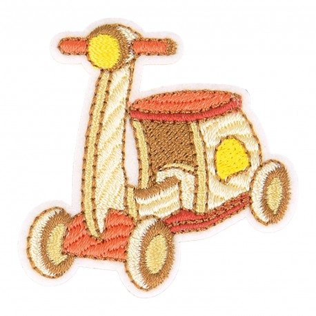 Ecusson jouet en bois - Vespa