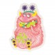 Ecusson anniversaire - Monstre mange