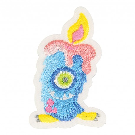 Ecusson anniversaire - Bougie