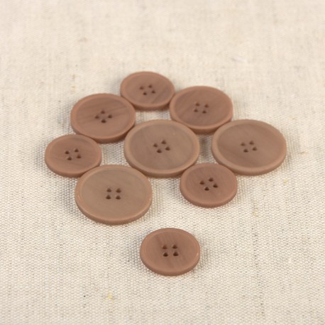 Bouton bio résine 4 trous