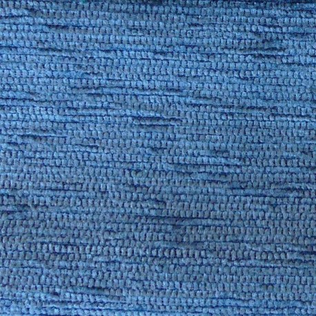 Tissu Velours Esparta Bleu Ocean 