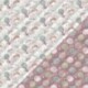 Tissu Matelassé Pinpin Rose 