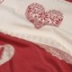 Tissu Modane Jacquard Rouge Grande Laize