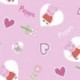 Tissu Licence Peppa Pig Imprimé Rose