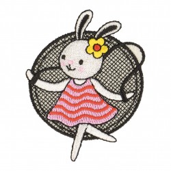 Ecusson animaux cool - Lapine