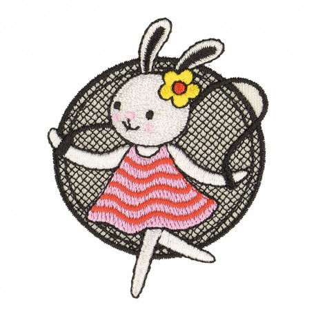 Ecusson animaux cool - Lapine