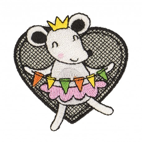 Ecusson animaux cool - Souris
