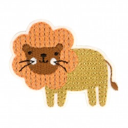 Ecusson animaux mignons - Lion