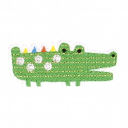 Ecusson animaux mignons - Crocodile