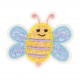 Ecusson joli monde de la nature - Abeille