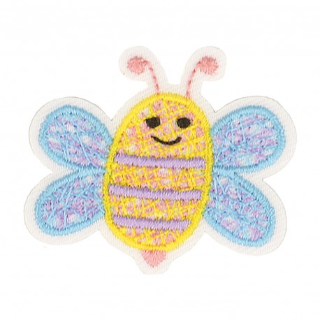 Ecusson joli monde de la nature - Abeille
