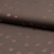 Tissu Viscose Feuille En Foil Fond Marron