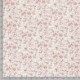 Tissu Viscose Imprimé Petites Fleurs Blanc