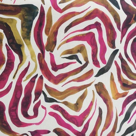 Toile Transat Digiplage Zebra Fuchsia