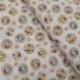 Tissu Imprimé Licence Fk Mandala Blanc