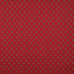 Tissu Imprimé Bonnieux Imprime Rouge
