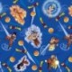 Tissu Licence Dragon Ball Super Bleu 