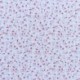Tissu Cerises Cretonne Rose rouge 