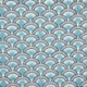 Tissu Cretonne Sanaga Azur