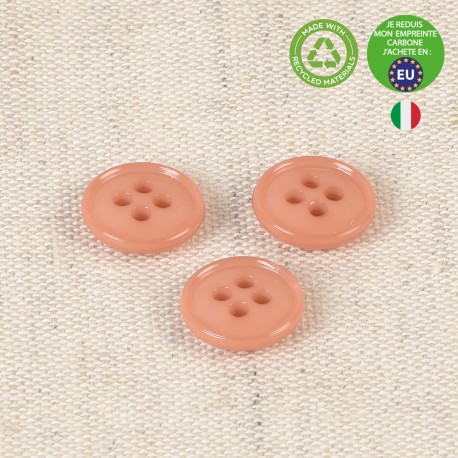 Bouton 4 trous nylon recyclé