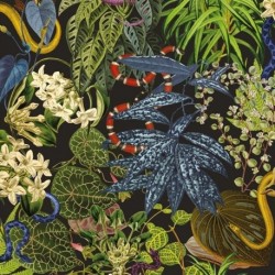 Tissu Satin Laos Multico 