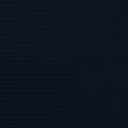Tissu Nid D'abeille Uni Navy 