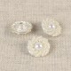 Bouton perles Blanc