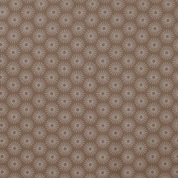 Tissu Jersey Imprimé Umbrella Taupe 