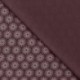 Tissu Jersey Imprimé Umbrella Mauve