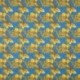 Tissu Cretonne Imprimée Palmor Bleu 