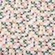 Tissu Cretonne Imprimée Logram Orange