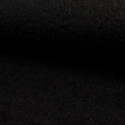 Tissu Mouton Fils Noir 