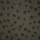 Tissu Maille Tricot Imprimée Pois Kaki