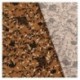 Tissu Viscose Imprime Moutarde Fleurs