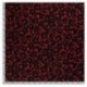 Tissu Viscose Imprime Rouge Floral 