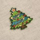 Ecusson noel - Sapin