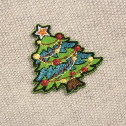 Ecusson noel - Sapin