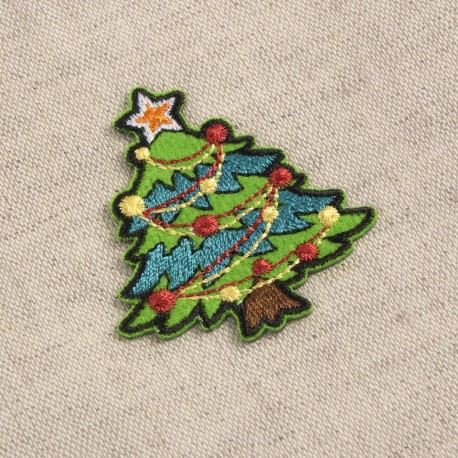 Ecusson noel - Sapin